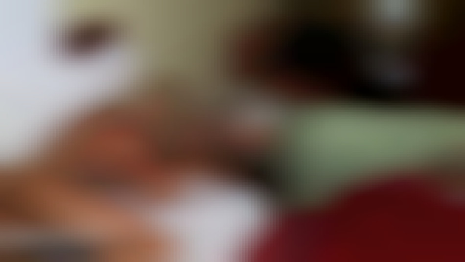 arm wrestling with muscular girl