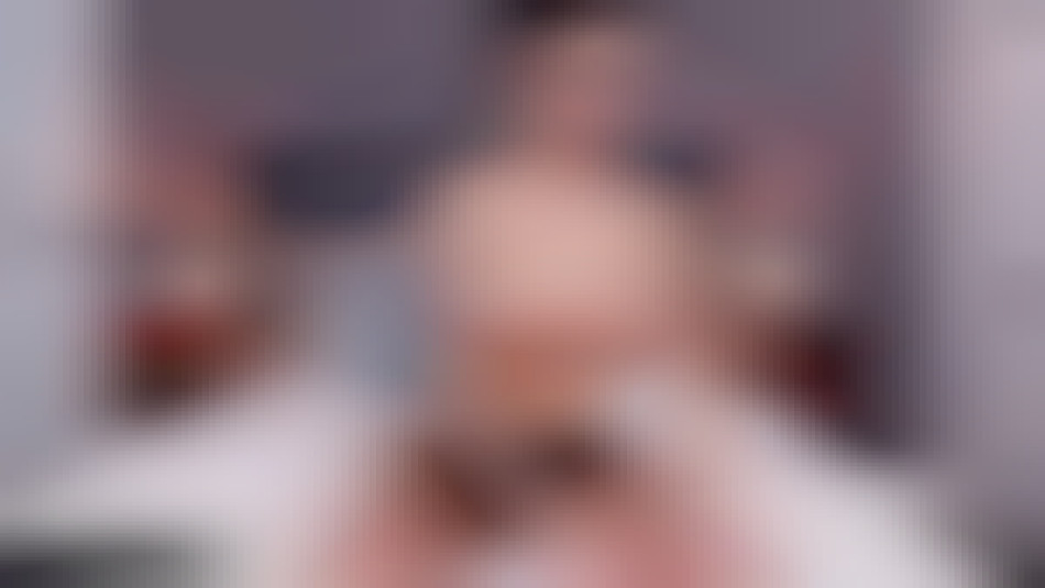 hot fit model topless on her webcam