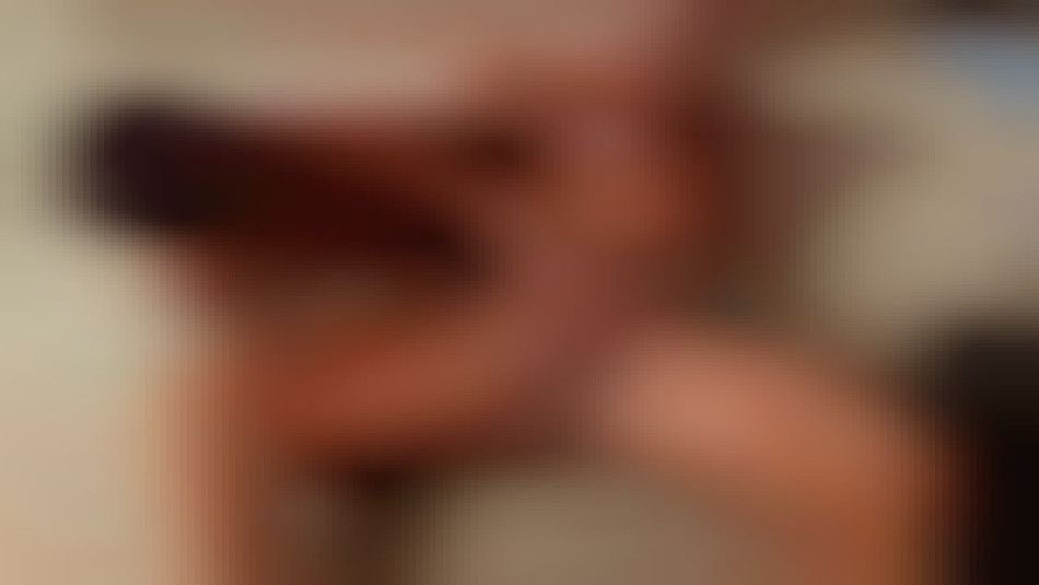 female bodybuilder jerks off old guy cock