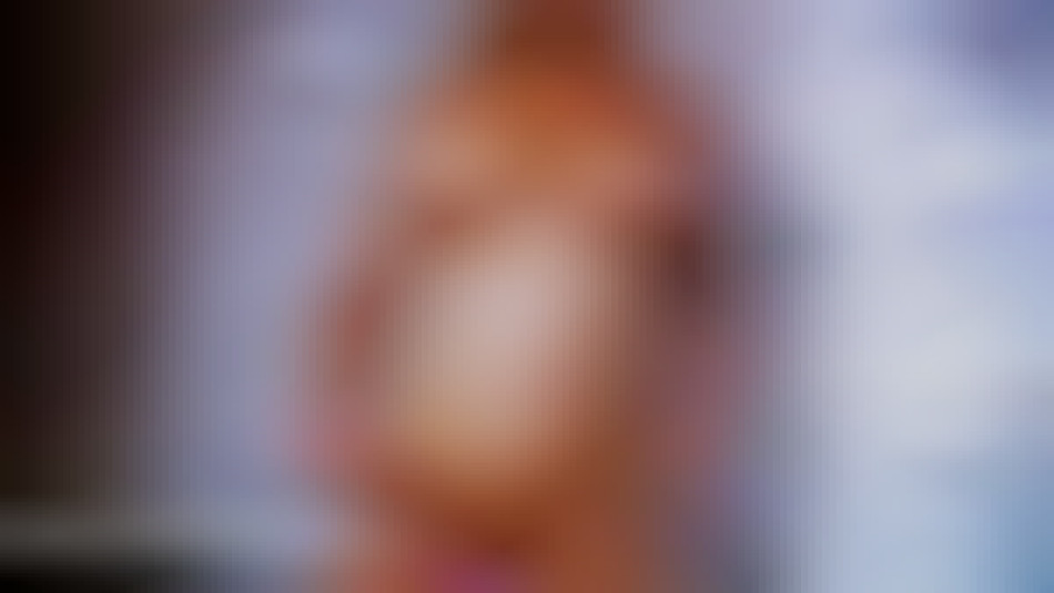 naked muscle girl in the shower