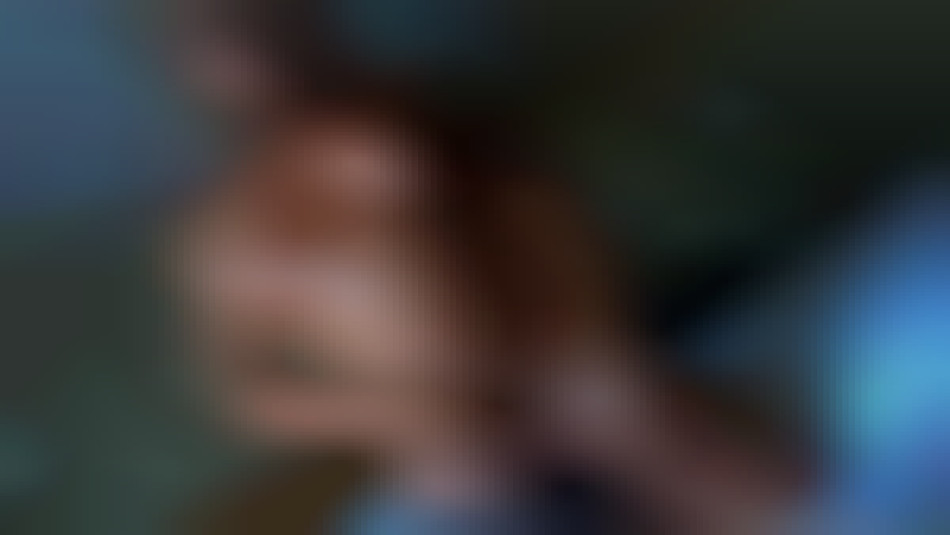 shredded and oiled female muscle