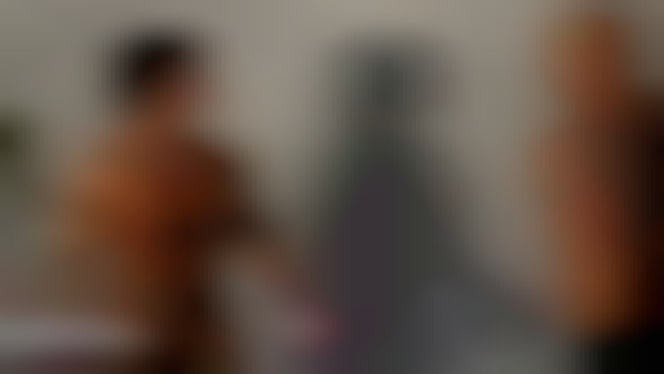 Angela Salvagno nude boxing