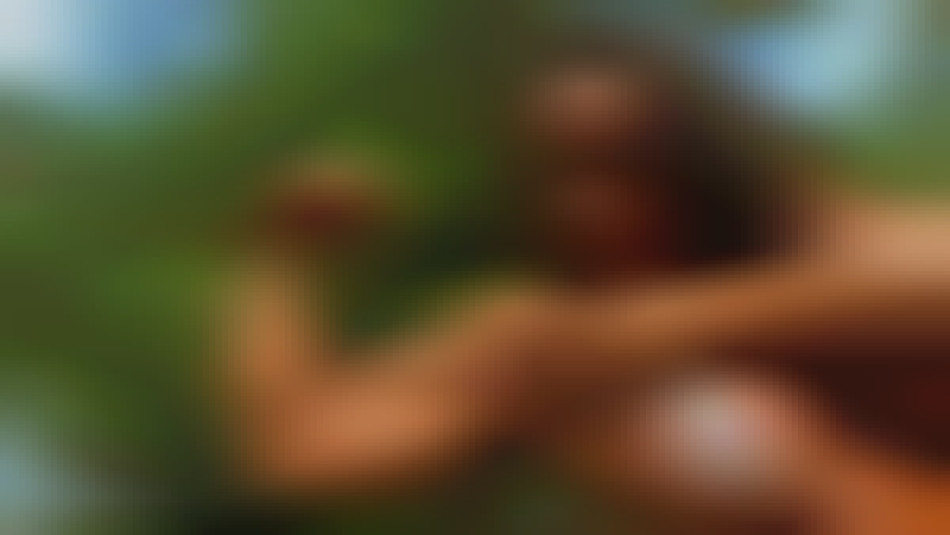 muscle girl big bicep flex