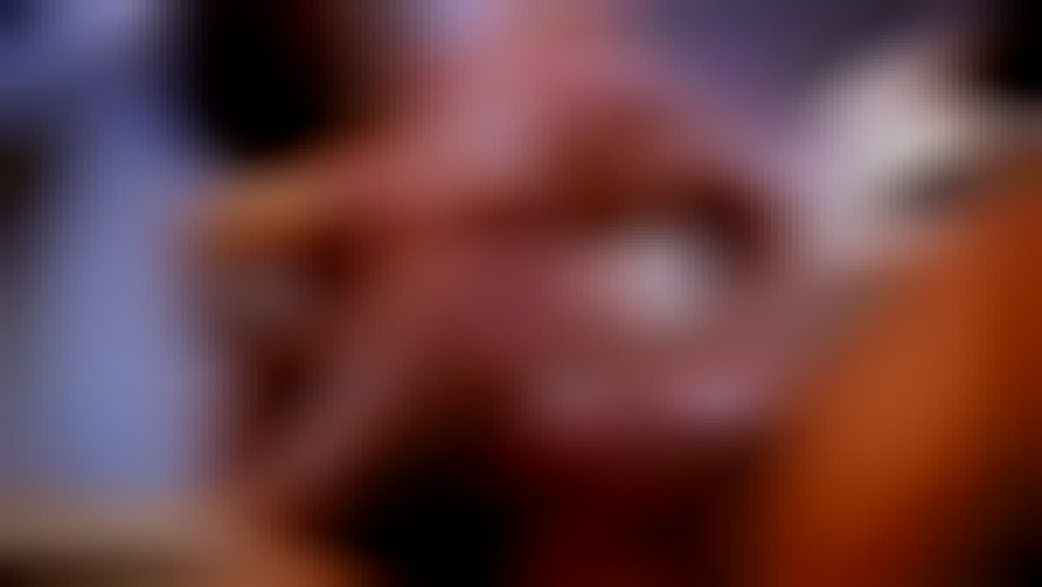 topless and oiled up futanari babe