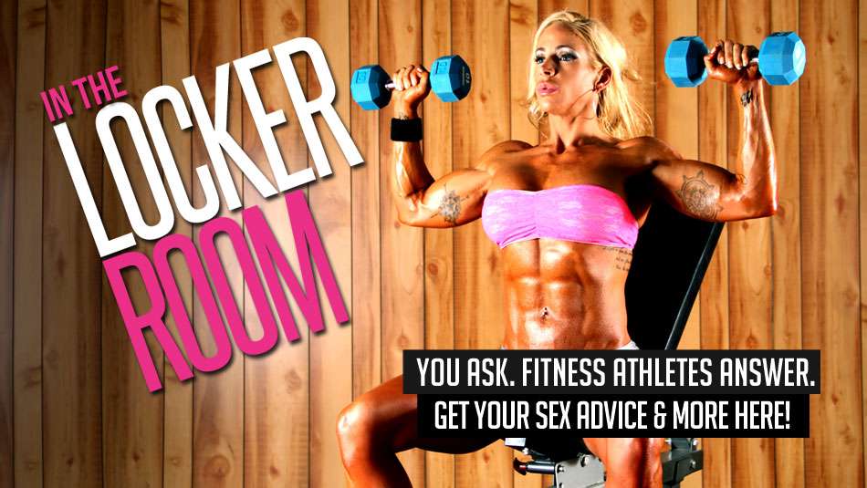 female bodybuilder Jill Jaxen sex advice column