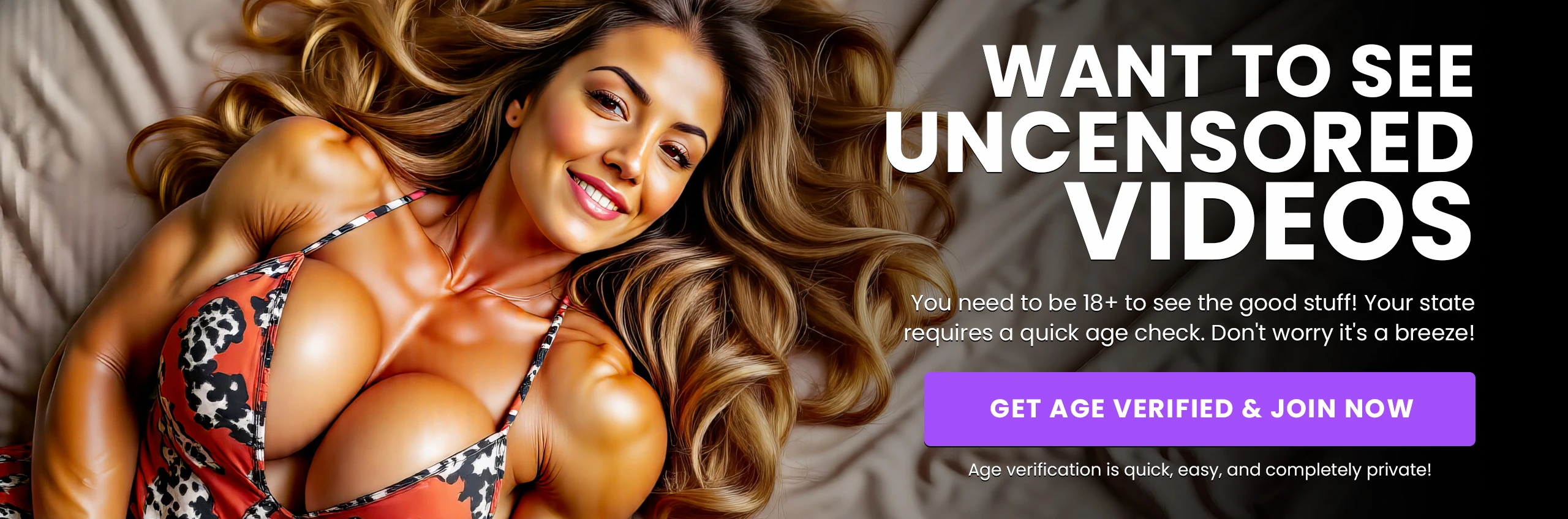Start watching muscle girl videos now banner